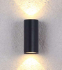 12W Column Double Head Waterproof Wall Lamp Unique Night Lamp IP65 Waterproof Wall Lamp for Garden Yard Decoration