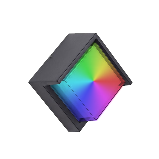 Wandleuchte Hagood Tuya APP High Quality Outdoor sconce Wifi Waterproof Square Wall Lamp Color Changing by smart app lamp goods