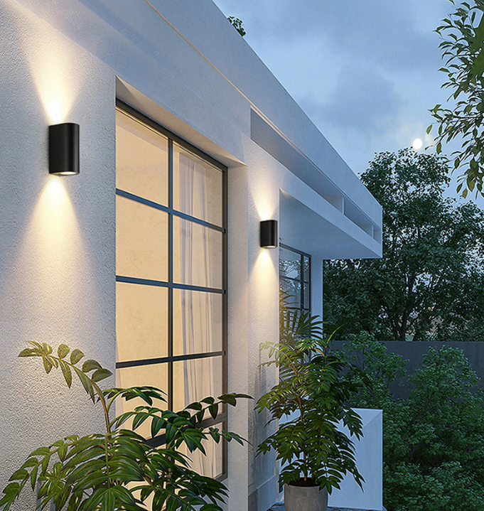 outdoor led light wall