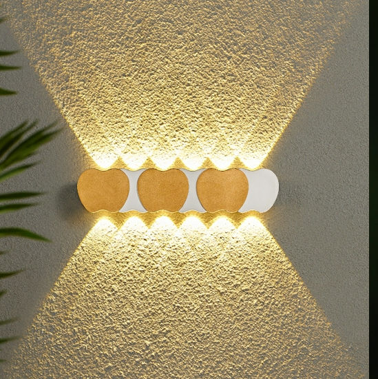 New Corridor Stairs Lighting LED Wall Lamp Outdoor Waterproof IP65 Up And Down Wall Sconce Acrylic Light Garden Lights 220V