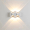 6W 12W Decorate Modern Contemporary Garden Aluminum Outdoor Wall Light Up Down LED Wall Lights