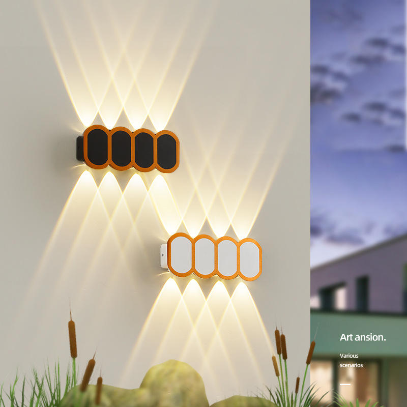 IP65 RGB LED Wall Lamp Outdoor Waterproof Garden Lighting Aluminum 2W 6W 8W 10W 12W Indoor Bedroom Living Room Stairs Wall Light