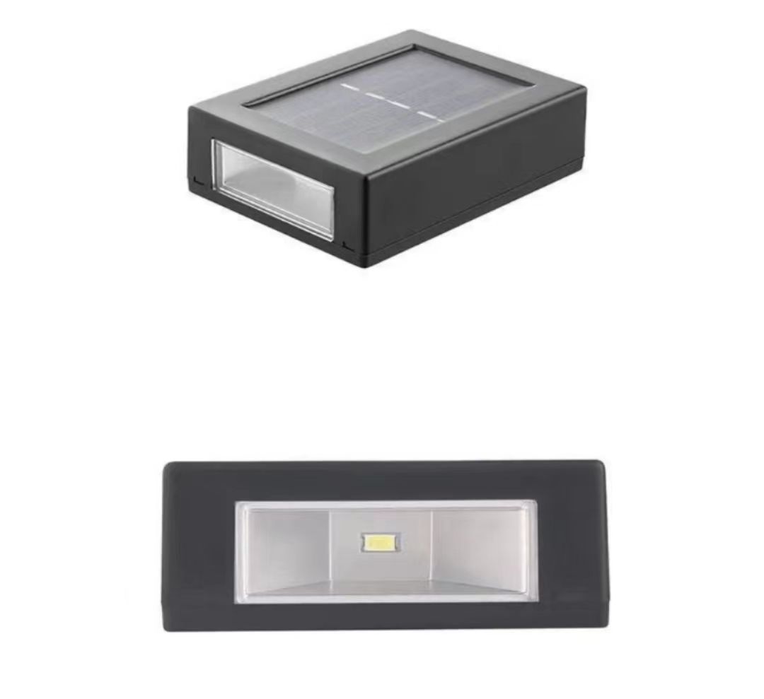 Solar Wall Washer Outdoor Garden Home Wall Lamp Waterproof Up and Down Lighting Lamp Villa Decorative Garden Wall Lamp