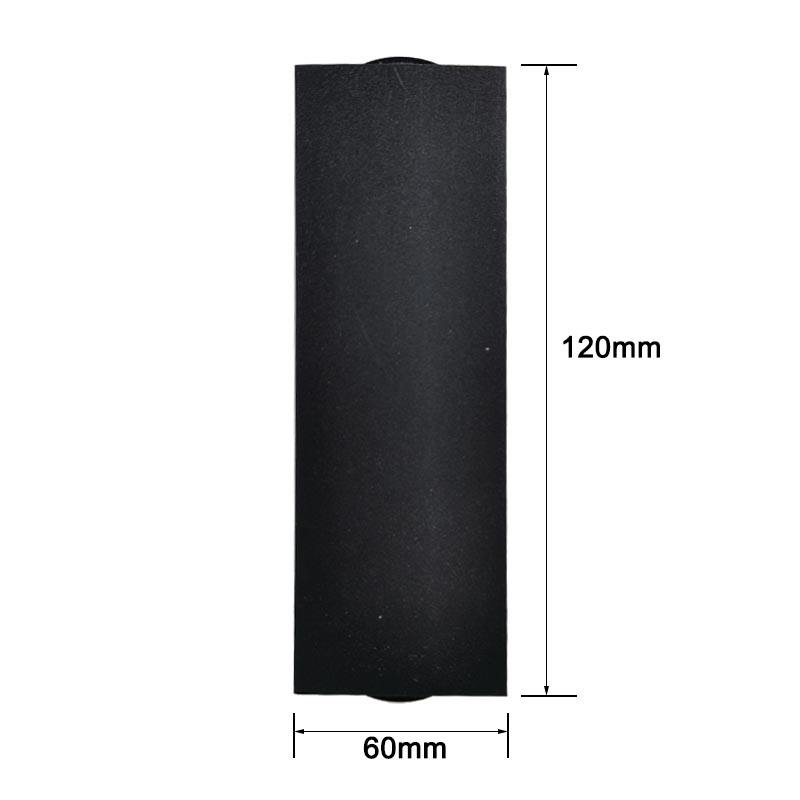6W Modern Led Black shell beam light waterproof wall light and outdoor nightlight up and down wall lights for home