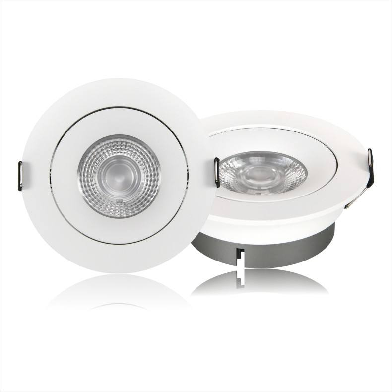 China Factory Price CE ERP Round Small Panel Light 5W 7W Daylight Recessed LED Ceiling Panel Light Ceiling Mini Led Spot Light