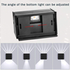 6W LED Wall Light Garden Wall Lamp IP65 Outdoor Waterproof Lamp Fixture House Decoration Lighting Corridor Aisle Light