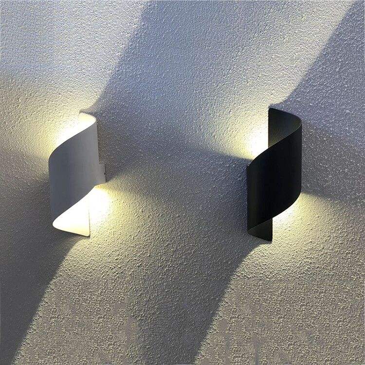 Modern Led Wall Lamp Indoor Stair Light Fixture Bedside Loft Living Room Up And Down Home Hallway 12W Waterproof Wall Sconces