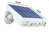 New Type Inductive Monitoring Solar Wall Lamp Outdoor Waterproof Villa Courtyard Lamp Outdoor Garden Fence Stair Step Lamp