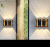 New Waterproof LED Wall Lamp Outdoor Indoor Balcony Aluminum Porch Garden Sconce Villa Wall Light Luminaire