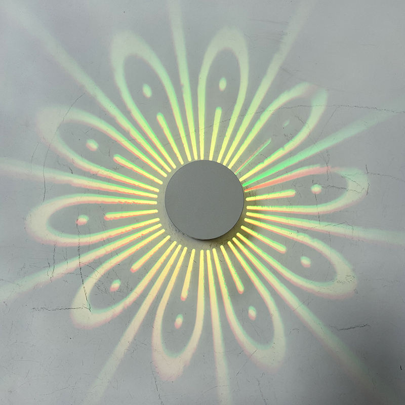 New Peacock Lamp Led Wall Light RGB Sconces Lighting decoration lamp indoor light