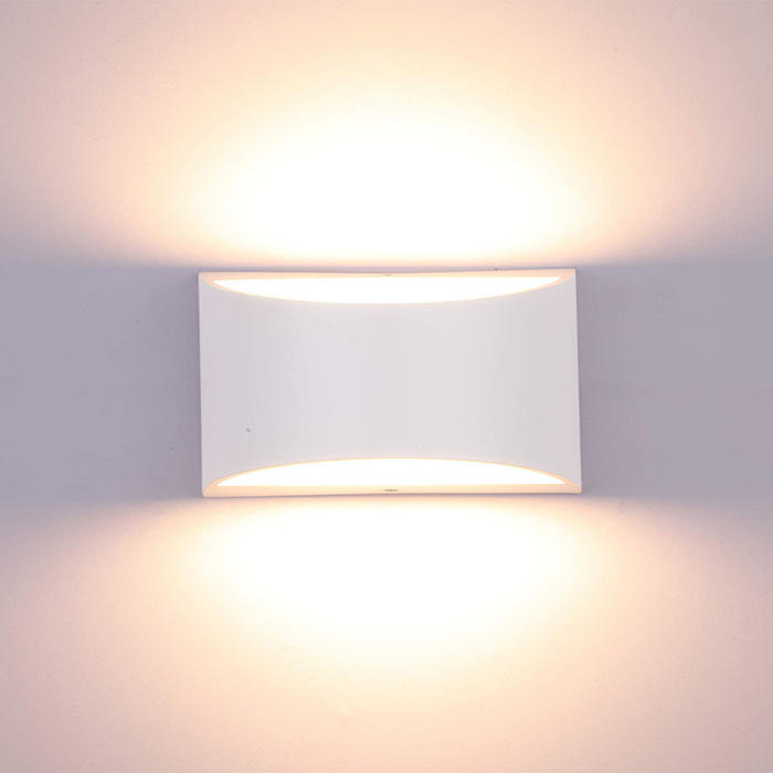 New Indoor 10W LED Wall Lamp Up And Down Aluminum Decorate Wall Sconce Bedroom LED Wall Light Waterproof Lighting