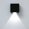 3W LED Wall Lamp One Side Wall Light Aluminum Single Head Wall Light Fixture AC85-265V Brushed Black Silver Housing