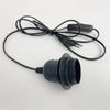 E27 E14 US AU UK EU Extension Power Cord With 303 Switch Cable 1.8m Screw Base Lamp Holder LED Pendant Light Head Bulb Socket