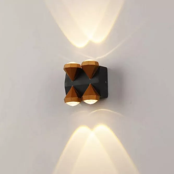 New Style Up And Down Waterproof Night Light LED Wall Lamp IP65 85-265V Wall Light