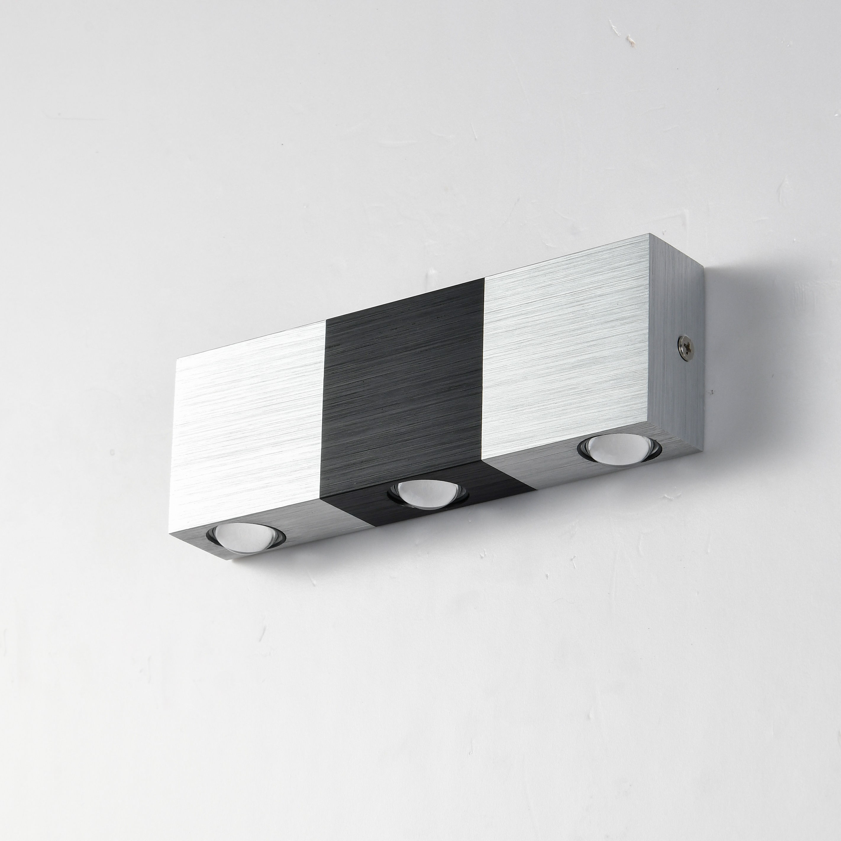 3W Led Aluminum Wall Lamp Square Wall Sconce Restaurant Living Room Bedroom Bedside Indoor Rectangular Wall Lamp