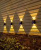 Solar Wall Washer Outdoor Garden Home Wall Lamp Waterproof Up and Down Lighting Lamp Villa Decorative Garden Wall Lamp
