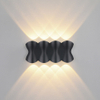 Modern Waterproof Outdoor 12W LED Wall Lamp IP65 Aluminum UP And Down Wall Light Garden Porch Sconce Decoration Light 110V 220V