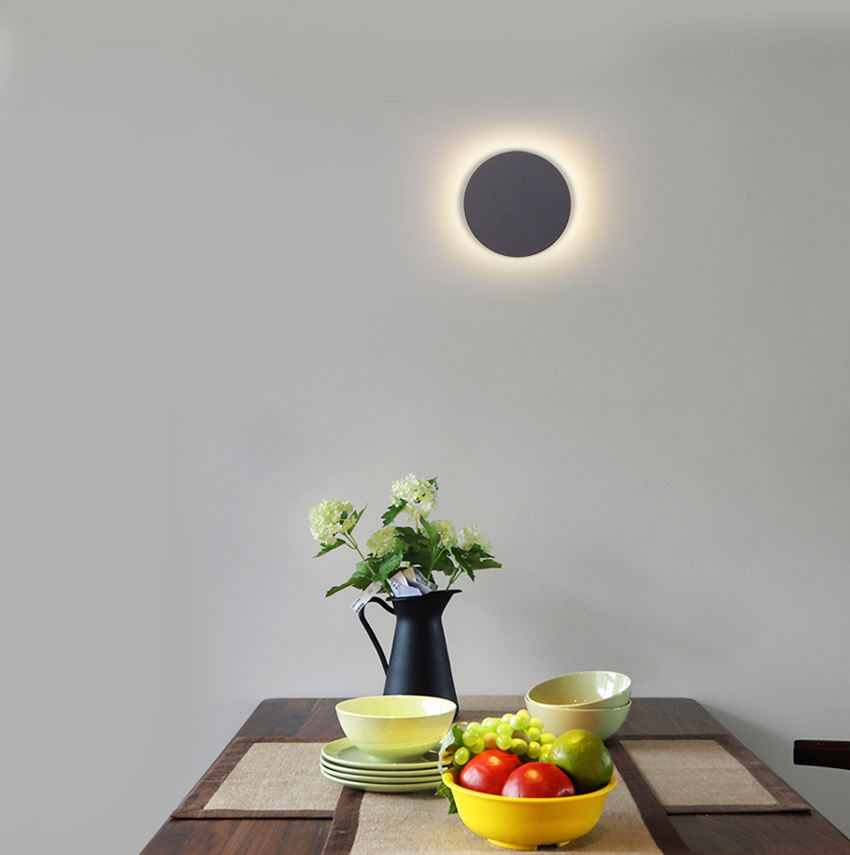 8W 12W 15W Modern Led Light LED Moon Lights Eclipse Lights Round And High-quality Indoor Nightlight Indoor