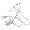 1.8m line Cable 303 On Off Power Cord For LED Lamp with Button switch EU Plug Light Switching