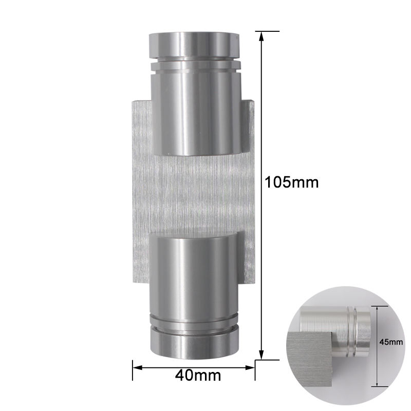 2x1W AC85-265V Aluminum Modern LED Wall Lights Wall Lamp Sconce Mirror Light for Indoor Wall Decoration or Lighting2x1W AC85-265V Aluminum Modern LED Wall Lights Wall Lamp Sconce Mirror Light for Indoor Wall Decoration Or Lighting
