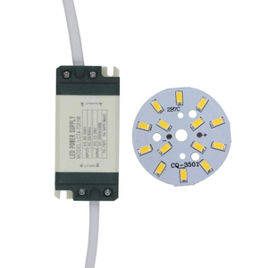7W SMD5730 Light-emitting diode chip+plastic shell LED driver power supply for LED ceiling light