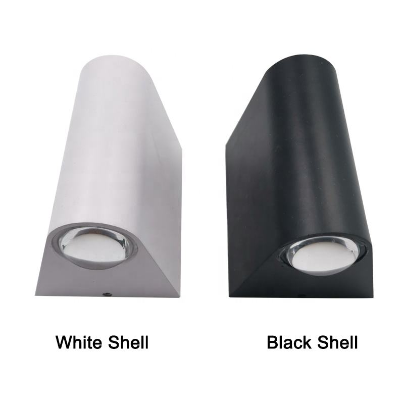 Modern Waterproof Outdoor 2W LED Wall Lamp IP65 Aluminum UP And Down Wall Light Garden Porch Sconce Decoration Light 110V 220V