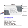 4-5W LED Driver Light Transformer Power Supply Adapter Input AC85 - 265V DC12-18V Constant Current 300mA for 5050/3528 LED Strip
