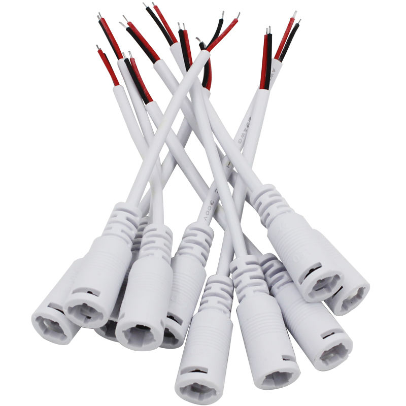 DC male and female head plug line DC Power Connector Adapter lock buckle Power supply wiring connector line