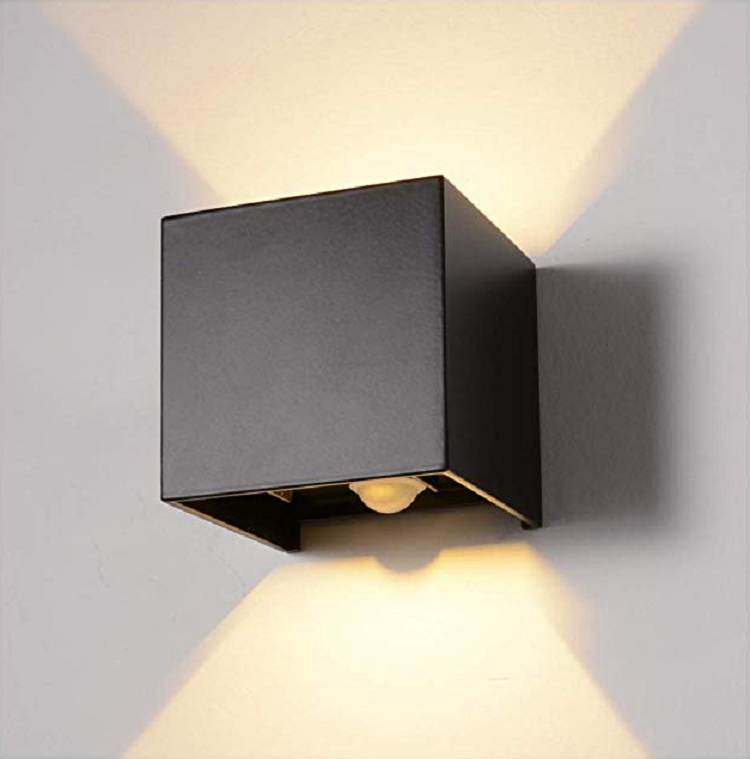 12W Motion Sensor LED Wall Light Outdoor Waterproof IP65 Porch Garden Wall Lamp Decoration Lighting
