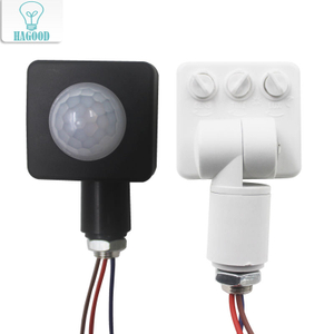 20mm 24mm 40mm PIR Detector Rotate Adjustable 180 Degrees Infrared Ray Human Motion Sensor Time Delay Switch for LED Light