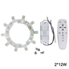5730 SMD LED ceiling lighting 2.4G WIFI mobile phone connection control remote control for living room kitchen ceiling light