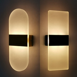 LED Wall Sconces AC90-265V Aluminum Lights Wall Mount Lamp for Living room Bedroom hotel restaurant lighting