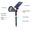 LED Solar Garden Light Waterproof Lawn Light Powered for Yard Decoration Street Lighting With Wholesale Price