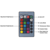 RGB Spiral Hole LED Wall Light Effect Wall Lamp With Remote Controller Colorful Wandlamp For Party Bar Lobby KTV Home Decoration