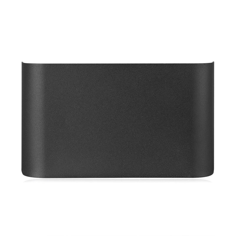 New modern LED aluminum lamp bedside lamp wall lamp room bathroom mirror light Long Wave Black and White Shell