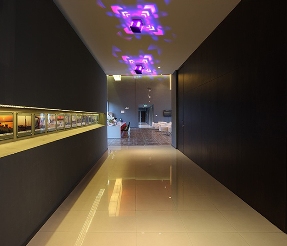 3W LED Wall Sconce AC85-265V Novelties Square Hole Luminous Wall Lamps for loft stairs Decoration