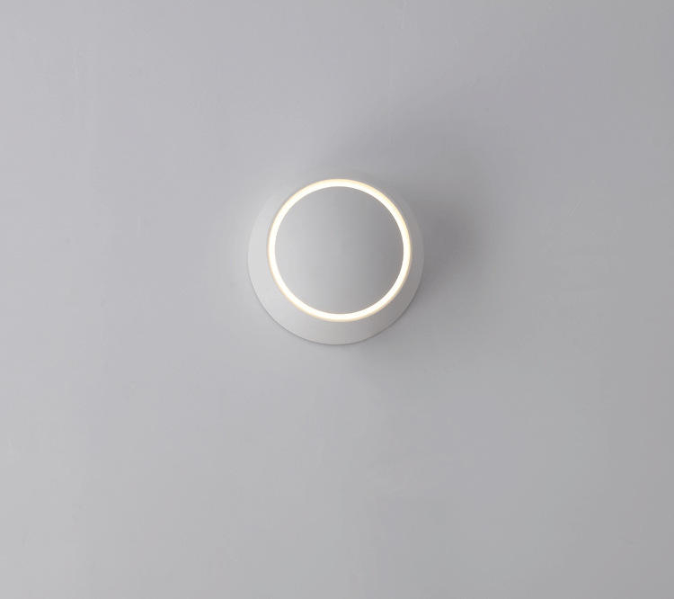 New wall sconce adjustable bedside light white Black wall lamp 360 degree