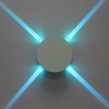 Hot selling round LED cross star wall lamp rgb light indoor night light with factory prices Innovative surface light staircase