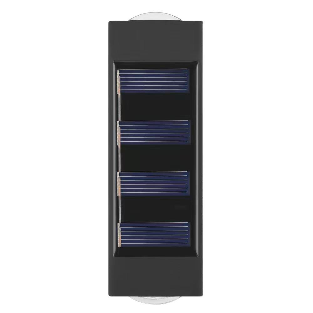 Solar wall light outdoor courtyard outdoor waterproof atmosphere wall decoration infinite stitching up and down