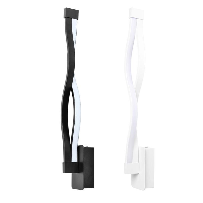 LED wandlamp modern home lighting decoration three-color wall lamp 2.4G dimming remote control aluminum lights