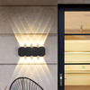 New Factory Wholesale IP65 Aluminum Waterproof Outdoor Up And Down Led Wall Light Wall Lights for Home with Factory Price