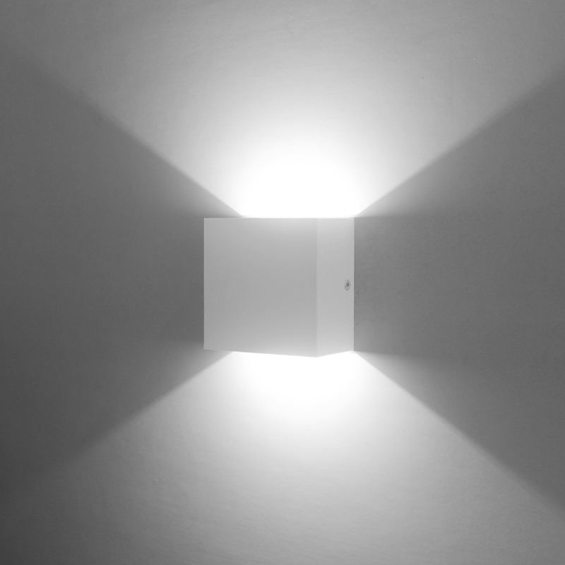 6W Modern Simple Creative Outdoor Waterproof Wall Lamp LED Courtyard Lamps Gate Lamp Terrace Balcony Garden Wall Light