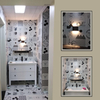 Modern Design Decorative Wall Mounted LED Light IP65 Up And Down Wall Light Bedside Outdoor LED Black Modern Vanity Fence