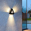 Modern Minimalist Triangle Shape LED Wall Lamps Nordic Style Outdoor Wall Lamps Living Room 12W AC85-265V Simple Fancy Lighting